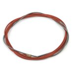 Schweisskraft Führungsspirale isoliert rot / ø 1,0-1,2 mm / 3,0 m -1