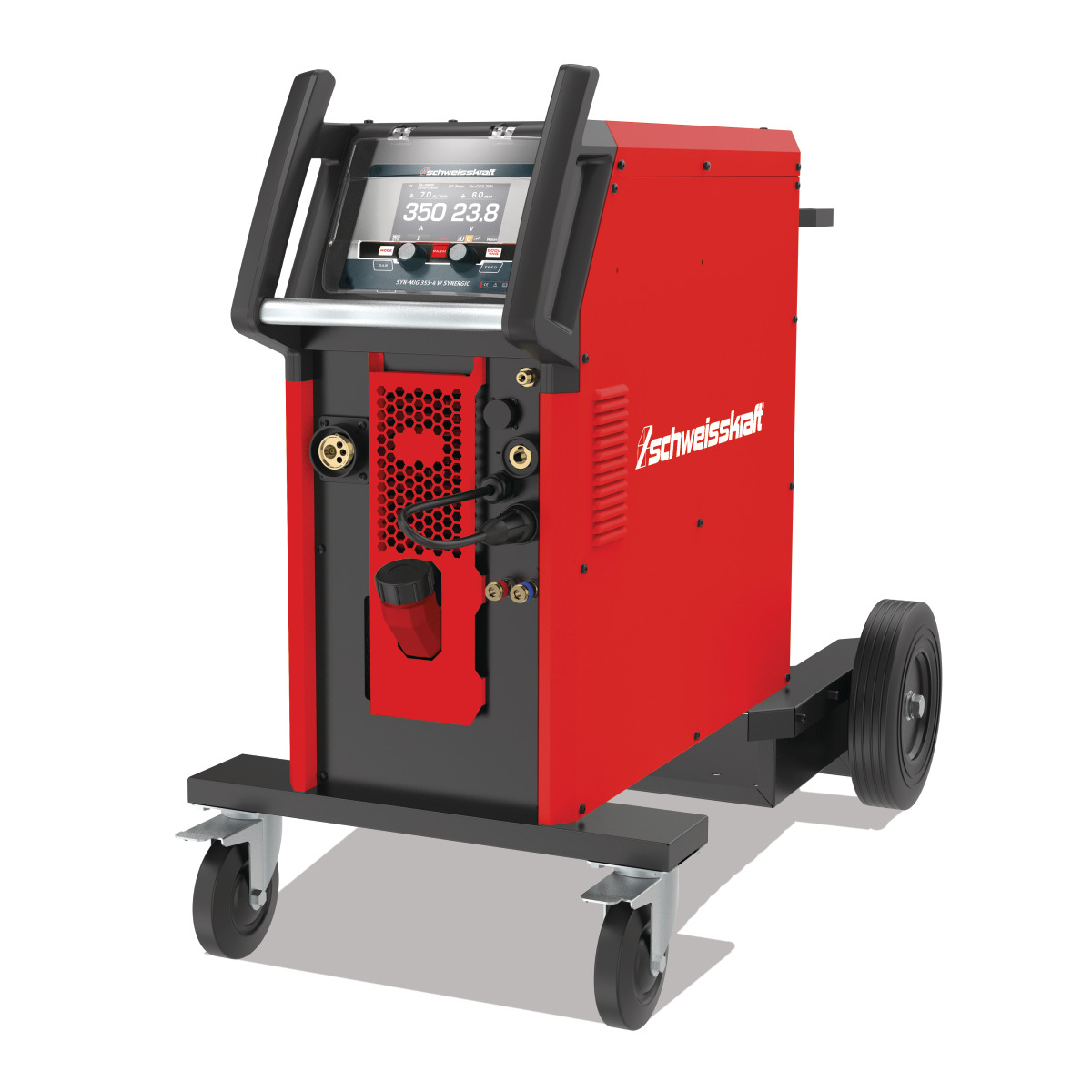 Schweisskraft MIG/MAG Inverter-Schweißgerät SYN-MIG 353-4 W Synergic -1 Schweisskraft MIG/MAG Inverter-Schweißgerät SYN-MIG 353-4 W Synergic -1