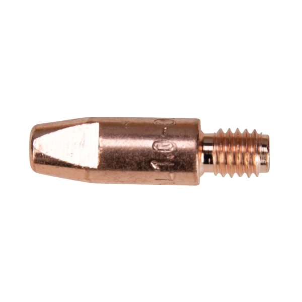 Schweisskraft Stromdüse Cu für Al M6 / 28 mm / Ø 1,0 mm -1