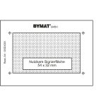 Schweisskraft Langzeitschablone DIN A8, Nutzfläche 54 x 32 mm, ungerahmt -1