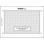Schweisskraft Langzeitschablone DIN A7, Nutzfläche 85 x 54 mm, Kunststoffrahmen -1