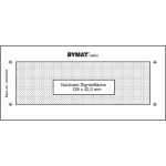 Schweisskraft Langzeitschablone 1/2 DIN A6, Nutzfläche 128 x 42,5 mm, ungerahmt -1