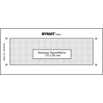 Schweisskraft Langzeitschablone 1/2 DIN A5, Nutzfläche 170 x 54 mm, Kunststoffrahmen -1