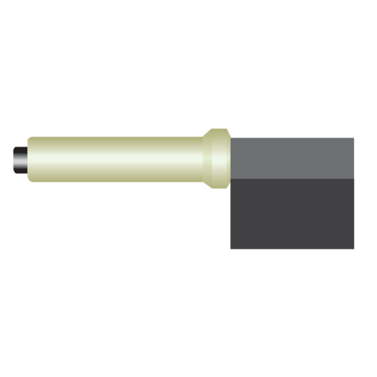 Schweisskraft Reinigungsstempel mit Kohle 30°, seitlich gebohrt -1 Schweisskraft Reinigungsstempel mit Kohle 30°, seitlich gebohrt -1