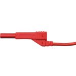 Schweisskraft Messkabel inklusive Stecker rot, Ø 4 mm, Länge 2 m -1