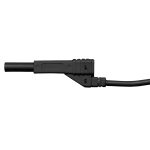 Schweisskraft Messkabel inklusive Stecker schwarz, Ø 4 mm, Länge 5 m -1