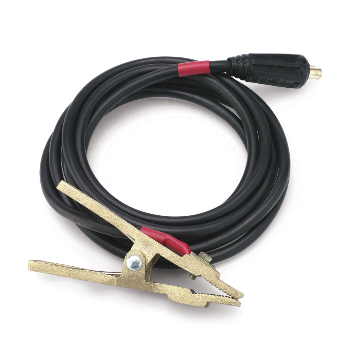 Schweisskraft Massekabel rot, 3 m mit Bajonettverschluss und Masseklemme -1 Schweisskraft Massekabel rot, 3 m mit Bajonettverschluss und Masseklemme -1