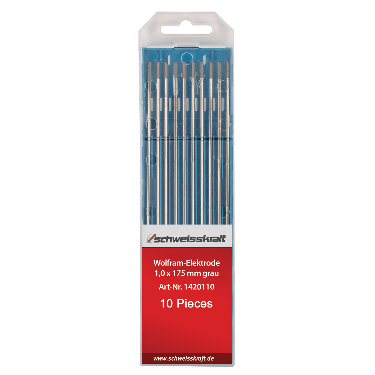 Schweisskraft Wolframelektroden WC 20 grau / 2,4 x 175 mm -1 Schweisskraft Wolframelektroden WC 20 grau / 2,4 x 175 mm -1