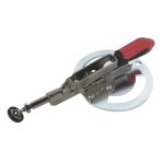 Schweisskraft Waagrechtspanner mit runder Adapterplatte, geschlossen Länge 179 mm, Spannbereich 0 - 25 mm -1