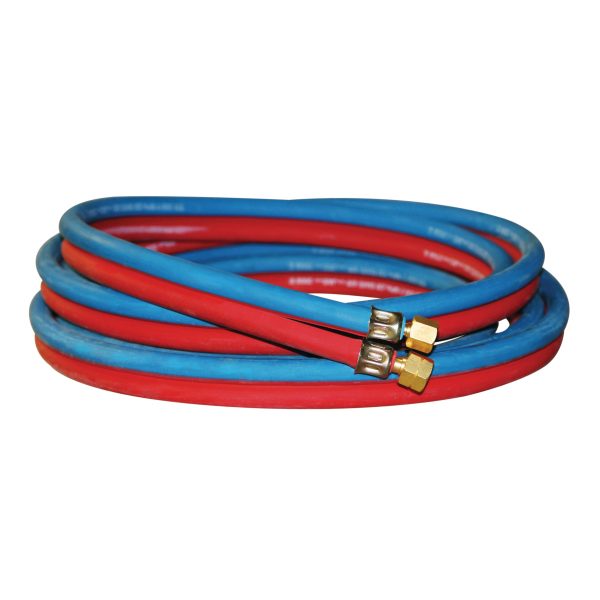 Schweisskraft Autogen-Zwillingsschläuche verpresst 5 m -1