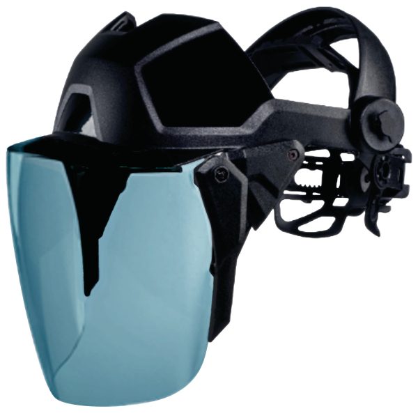 Schweisskraft Faceshield UVEX Laservision FS 1 (blau-graues Visier) -1
