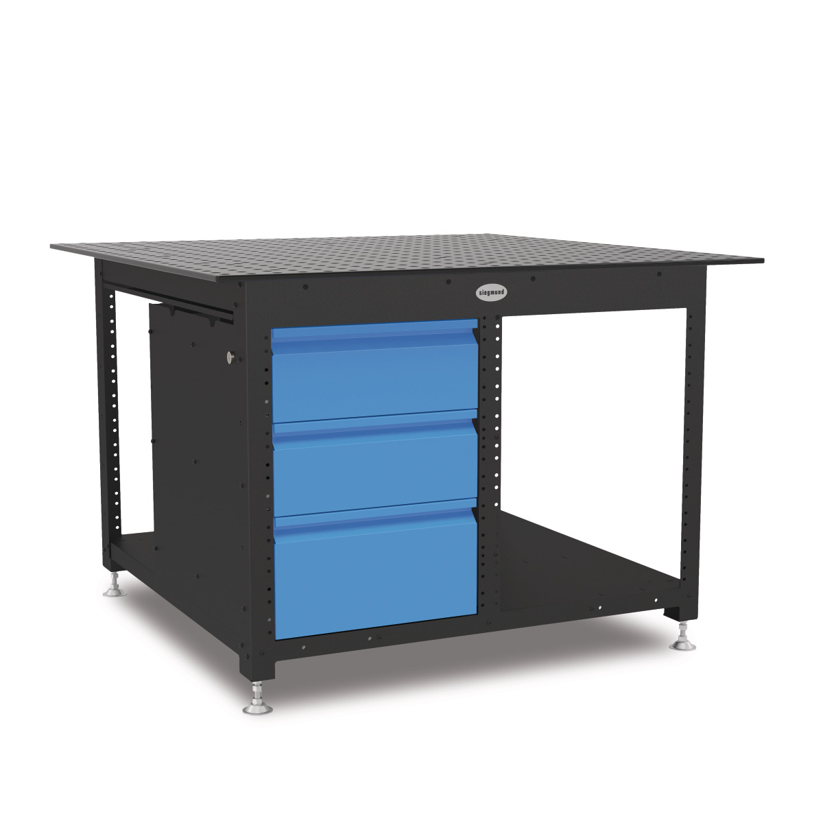 Schweisskraft Werkbank Siegmund Workstation 1212 geschlossen inklusive 3 Schubladen -1 Schweisskraft Werkbank Siegmund Workstation 1212 geschlossen inklusive 3 Schubladen -1