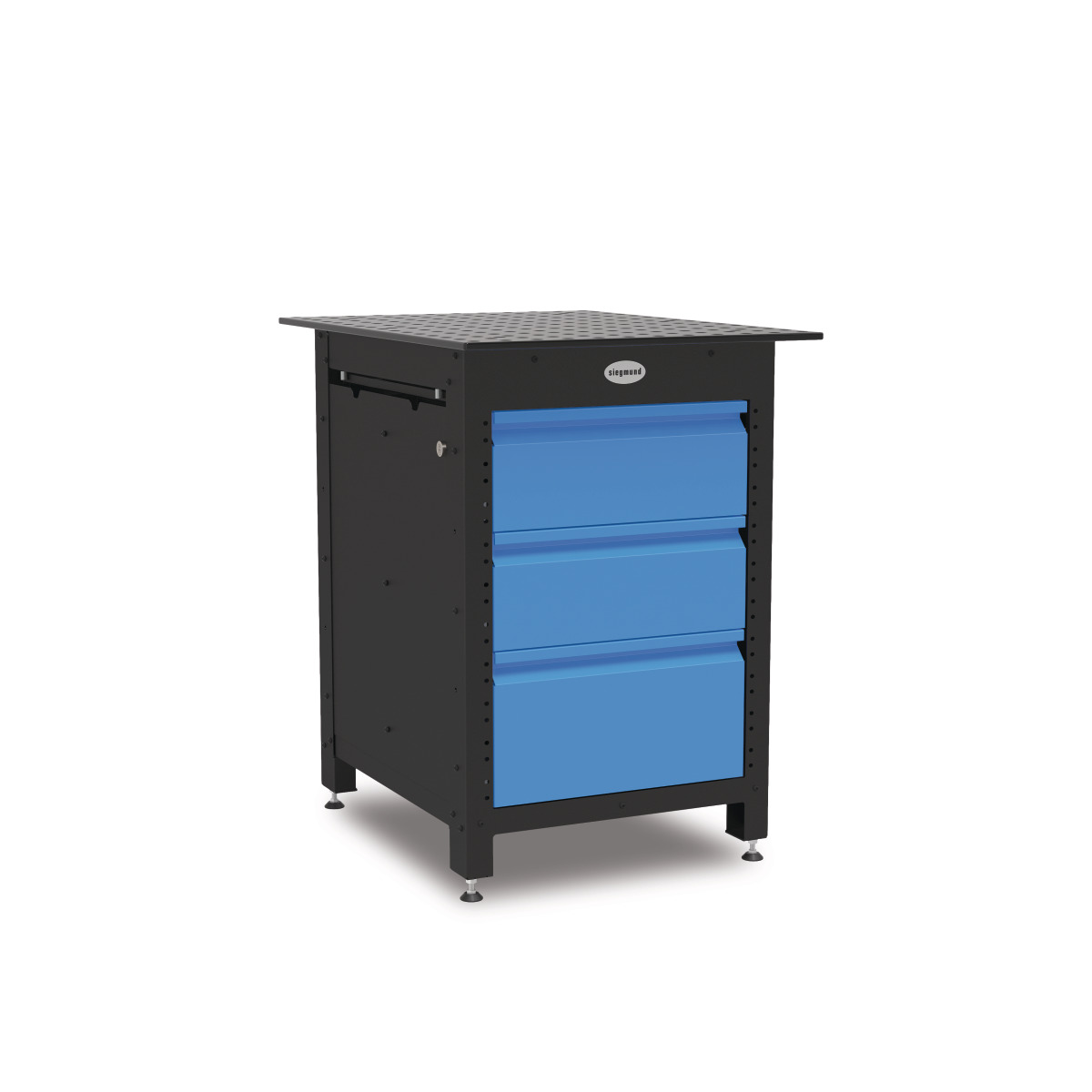 Schweisskraft Werkbank Siegmund Workstation 0806 geschlossen inkl. 3 Schubladen -1 Schweisskraft Werkbank Siegmund Workstation 0806 geschlossen inkl. 3 Schubladen -1