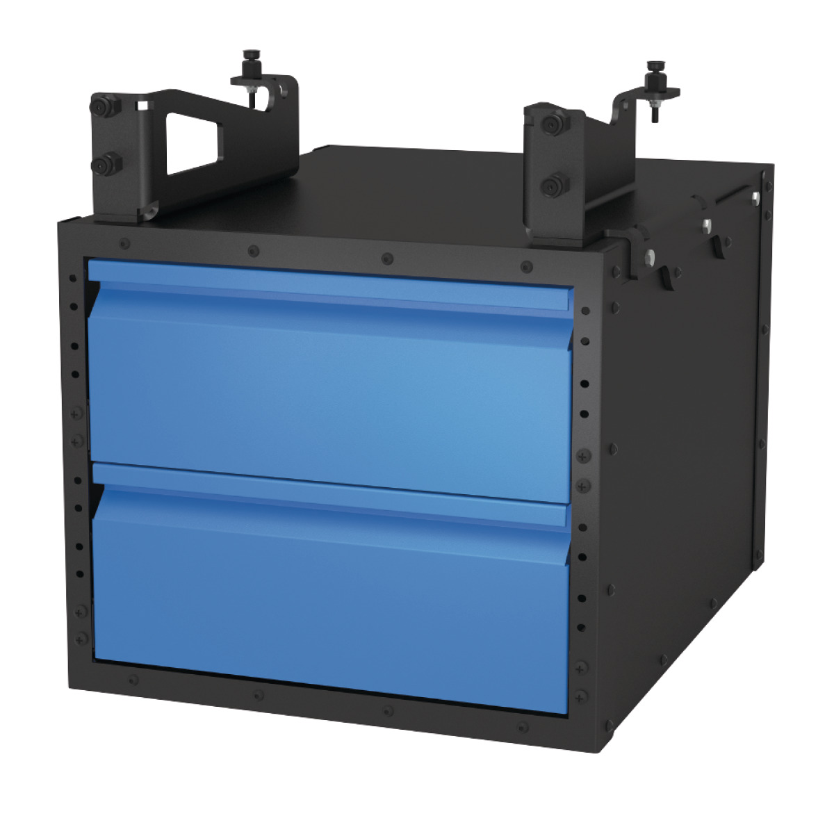 Schweisskraft Sub Table Box abschließbar mit zwei Schubladen für System 16 -1 Schweisskraft Sub Table Box abschließbar mit zwei Schubladen für System 16 -1