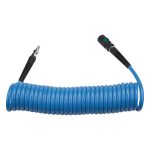 Aircraft Spiralschlauch PU 8x12mm 7,5m mit Einhand-Sicherheitskupplung -1