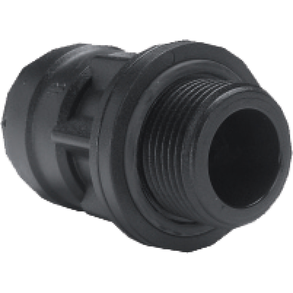 Aircraft Gerader Einschraubsteckverbinder (POM) 22 mm AD / G¾" AG -1 Aircraft Gerader Einschraubsteckverbinder (POM) 22 mm AD / G¾" AG -1