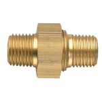 Aircraft Doppelnippel lösbar AG 3/8" x 3/8" -1