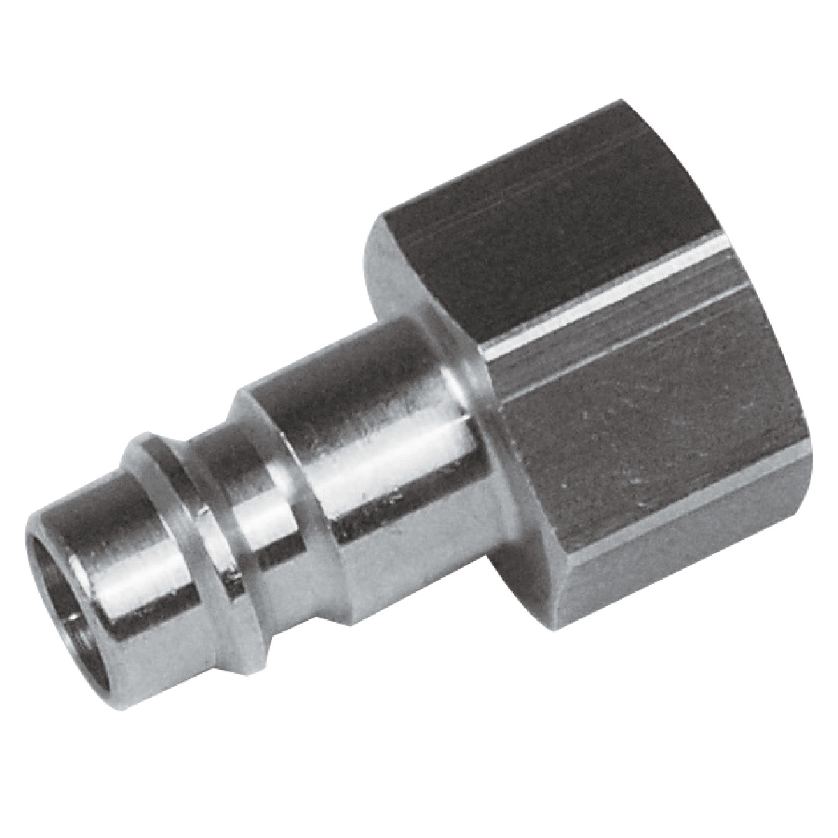 Aircraft Stecknippel Stahl 3/8" Innengewinde -1 Aircraft Stecknippel Stahl 3/8" Innengewinde -1