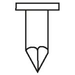 Aircraft Coilnägel drahtgebunden 3,05 x 22 mm -1