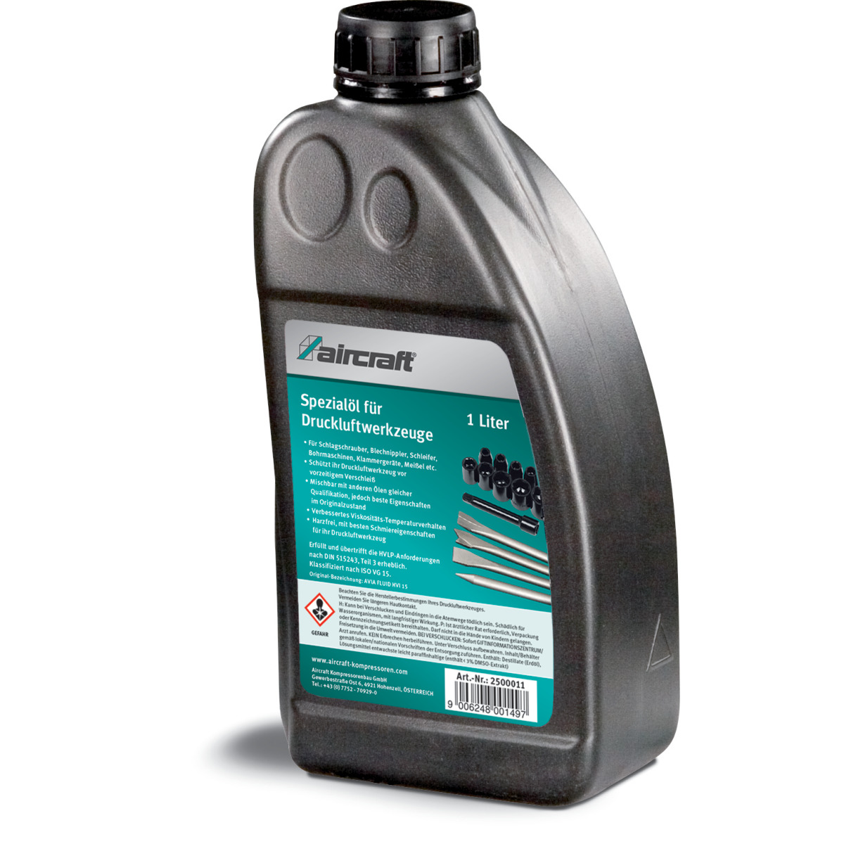 Aircraft Spezialöl für Druckluftwerkzeuge, 1 l Flasche -1 Aircraft Spezialöl für Druckluftwerkzeuge, 1 l Flasche -1