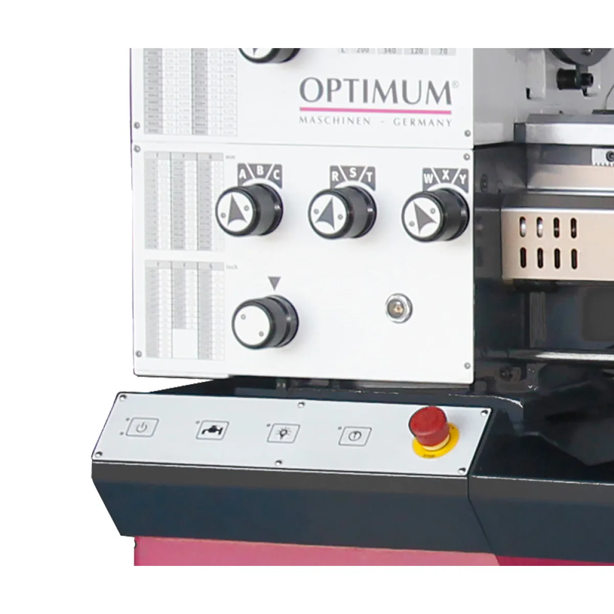 Optimum Drehmaschine OPTIturn TM 3610D -3