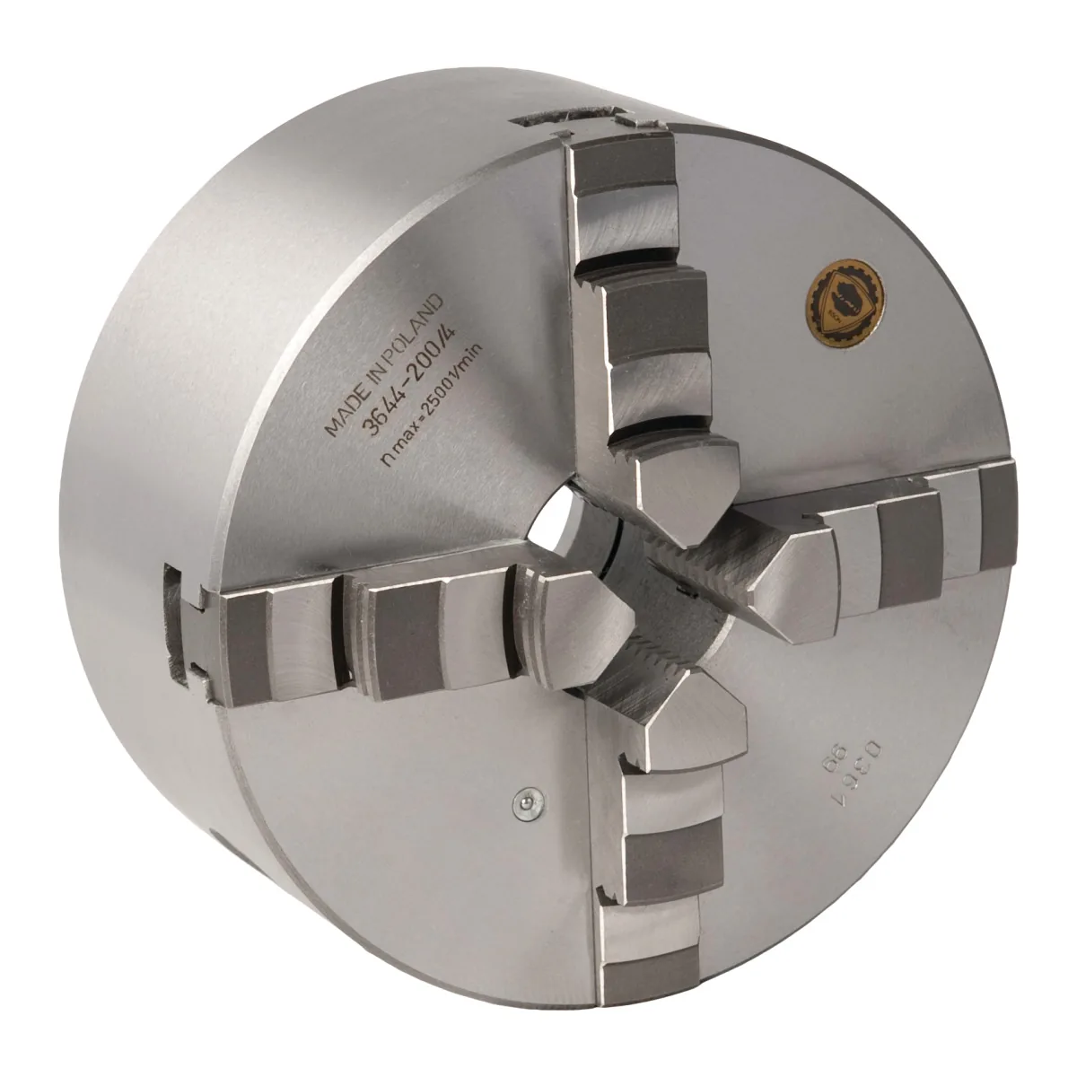 Optimum BISON Vierbacken-Drehfutter Guss Camlock, zentrisch spannend Ø 200 mm DIN ISO 702-2 Nr. 6 -1 Optimum BISON Vierbacken-Drehfutter Guss Camlock, zentrisch spannend Ø 200 mm DIN ISO 702-2 Nr. 6 -1
