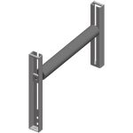 Metallkraft Horizontale Bündelspannrolle 390 mm -1