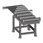 Metallkraft Abfuhrrollenbahn für 60°-Schnitte -1