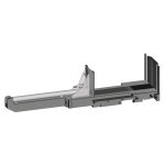 Metallkraft Hydraulischer Schraubstock hinter dem Schnitt -1