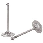 Metallkraft Rollenbahn-Füße M16 x 250 mm, für Höhenverstellung bis 1020 mm -1