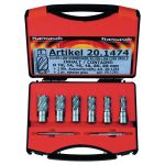Metallkraft Kernbohrer-Set SILVER-LINE 25 Weldon Set -1