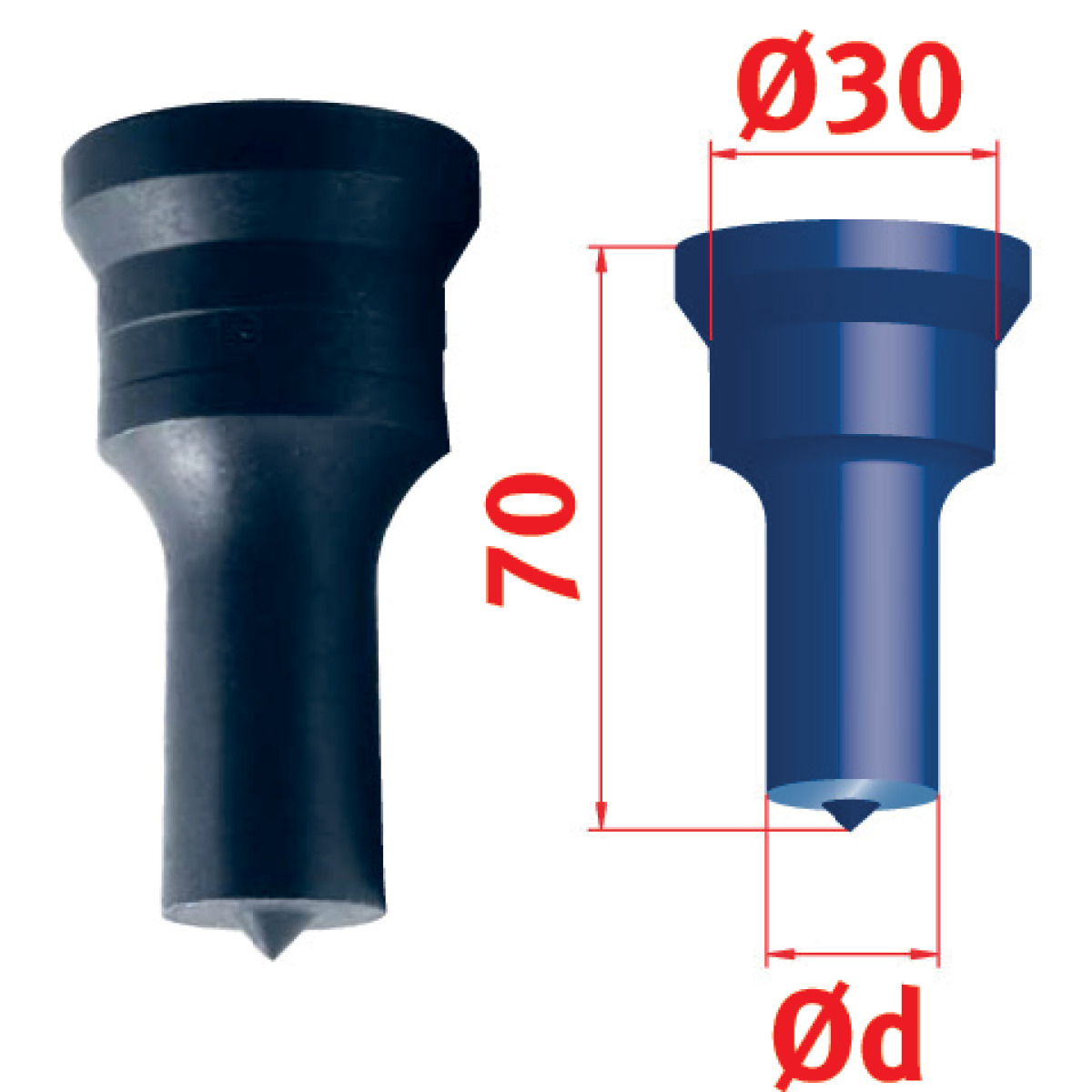 Metallkraft Rundstempel Nr.2 Ø 18,5 mm -1 Metallkraft Rundstempel Nr.2 Ø 18,5 mm -1