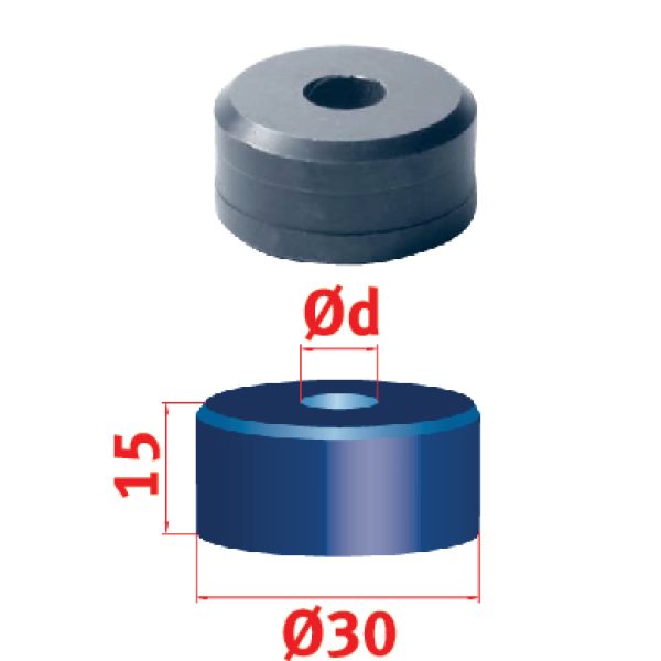 Metallkraft Rundmatrize Nr.30 Ø 13,7 mm -1