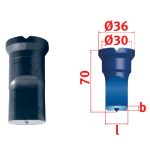 Metallkraft Langlochstempel Nr.2 10,5 x 15,0 mm -1