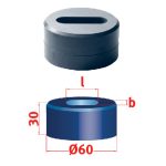 Metallkraft Langlochmatrize Nr.60 14,3 x 35,3 mm -1