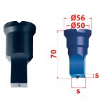 Metallkraft Vierkant-Stempel Nr.4 29 mm -1