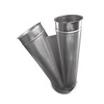 Holzkraft Hosenstück Ø120mm - Ø80mm - Ø80mm -1