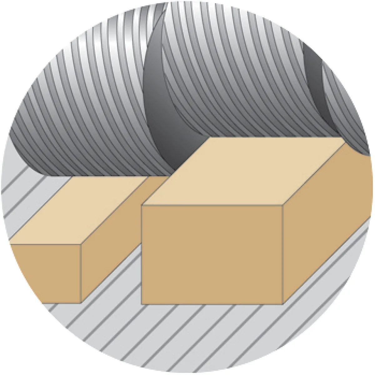 Holzkraft Stahl-Gliedereinzugswalze an 1. Position -2