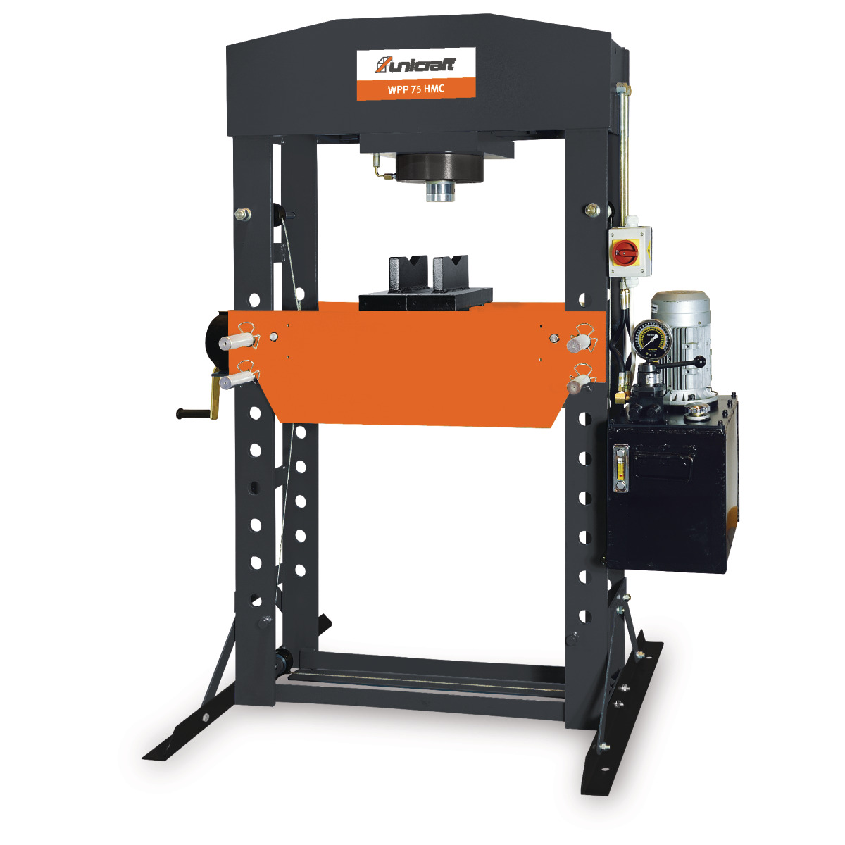 Unicraft Elektro-hydraulische Werkstattpresse WPP 75 HMC -1 Unicraft Elektro-hydraulische Werkstattpresse WPP 75 HMC -1