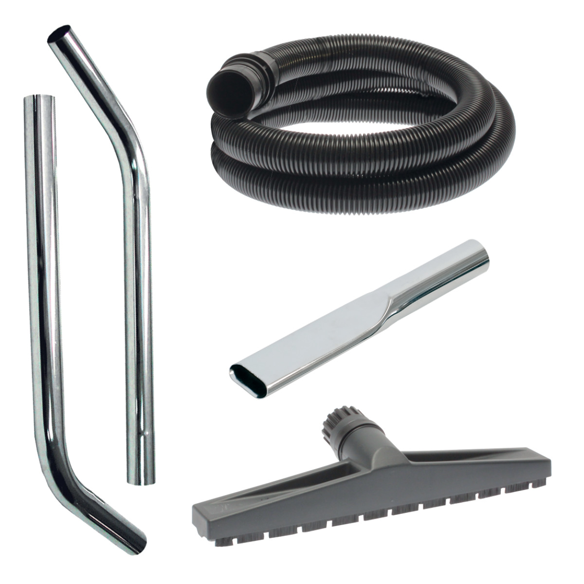 Cleancraft Schlauch- und Düsensatz, antistatisch Ø 38 mm / 4,5 m -1 Cleancraft Schlauch- und Düsensatz, antistatisch Ø 38 mm / 4,5 m -1
