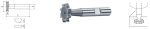 Elmag HSS Co5-Schlitzfräser DIN 850 -3