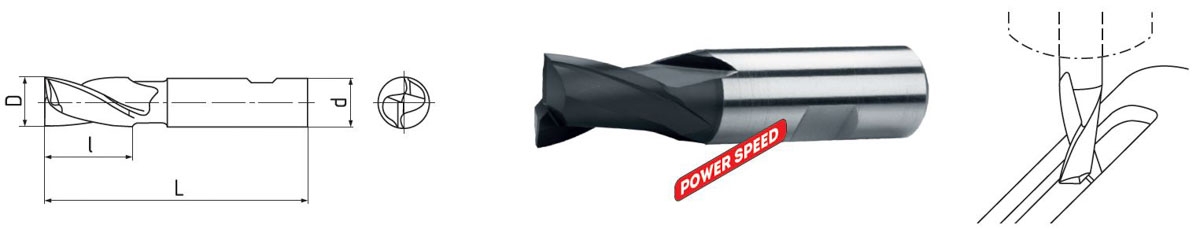 Elmag HSSE PM-Langlochfräser DIN 327 -3 Elmag HSSE PM-Langlochfräser DIN 327 -3