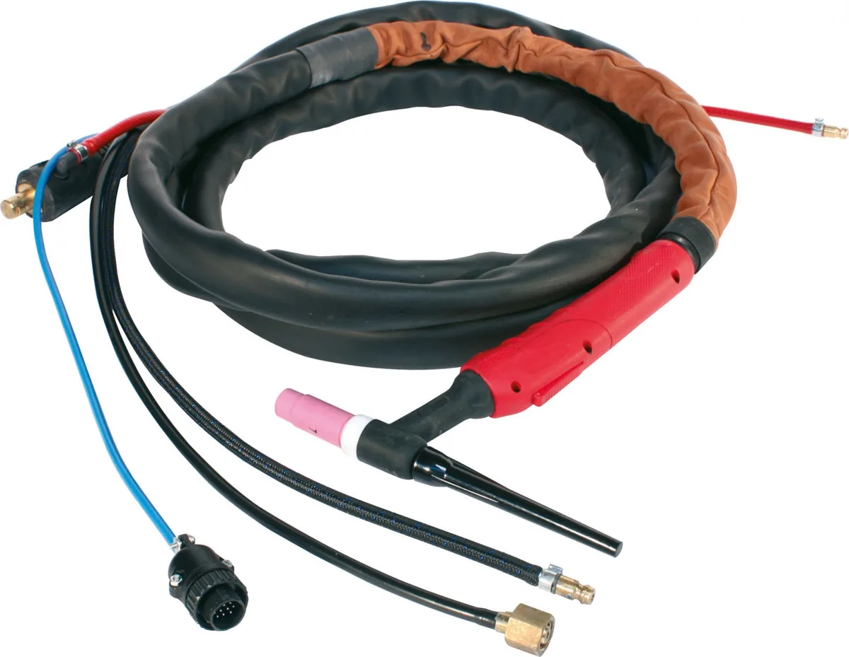 Elmag WIG-Schlauchpaket SR 18/4m - HF U/D - flexibler Kopf -3
