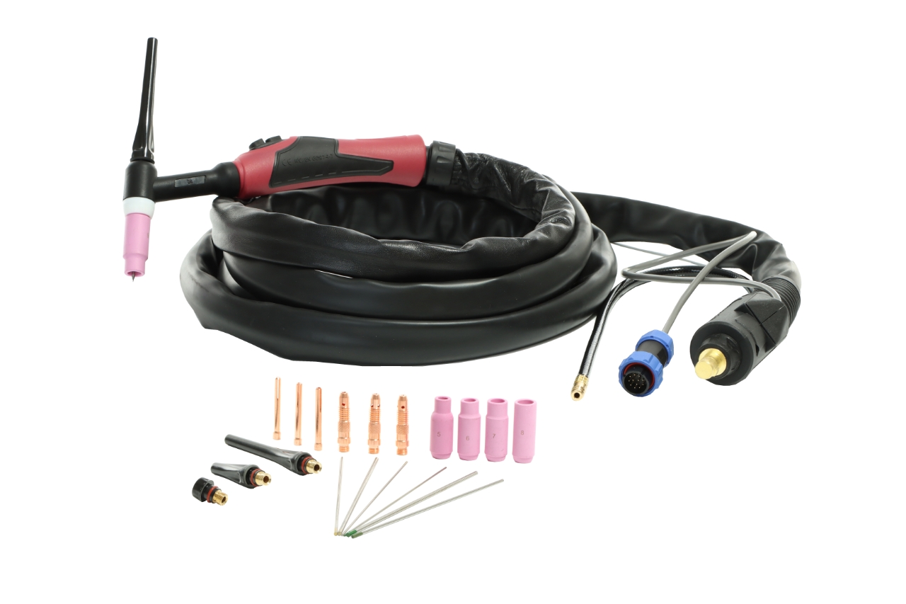 Elmag WIG-Schlauchpaket SRC 26/8m - HF U/D (3DT) -5 Elmag WIG-Schlauchpaket SRC 26/8m - HF U/D (3DT) -5