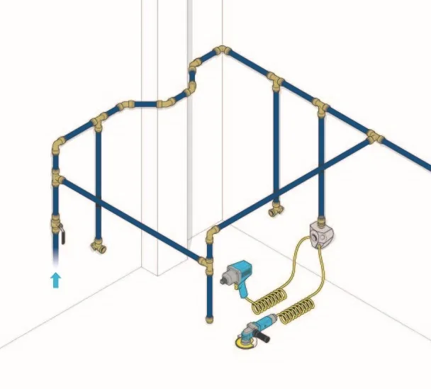 Elmag ALU-Druckluftrohr Ø 15 x 13 mm, Stangenware 3m -4