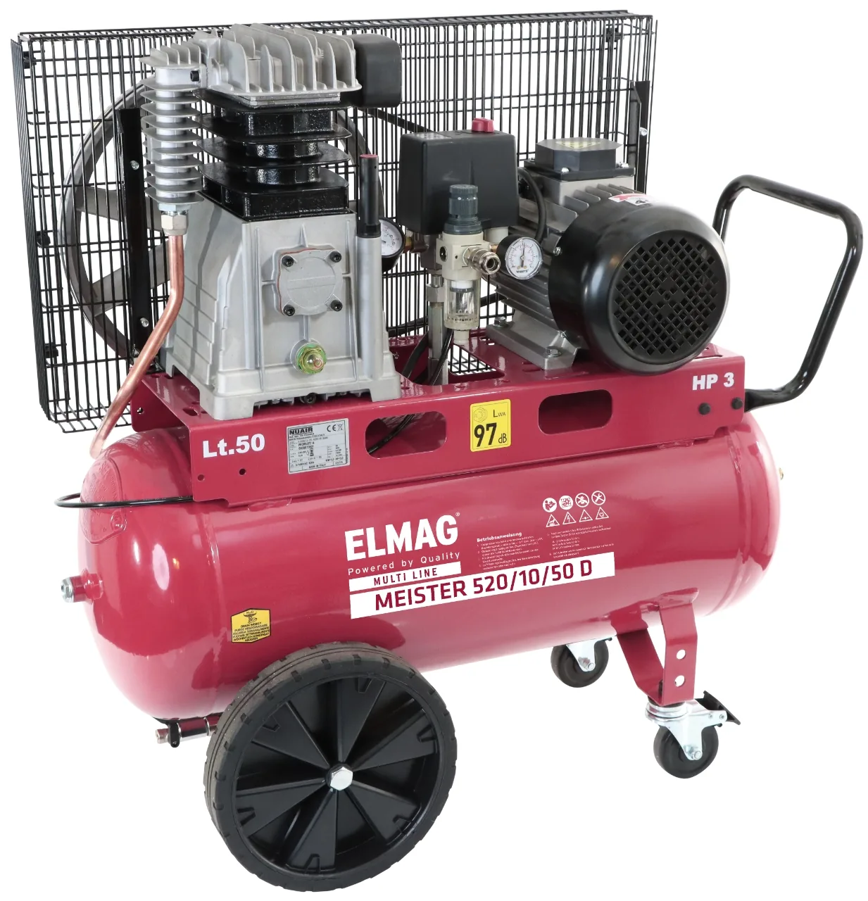 Elmag Kompressor MEISTER 520/10/50 D -3