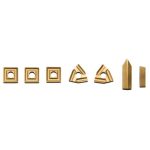 Elmag HM-Wendeplatten-Satz TIN-beschichtet, 7-teilig -1