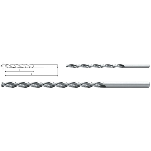 Elmag HSS Co5-Spiralbohrer DIN 1869 -1 Elmag HSS Co5-Spiralbohrer DIN 1869 -1