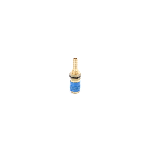 Elmag Mini-Einbau-Kupplung, blau, DN 5, AG M12x1 -1 Elmag Mini-Einbau-Kupplung, blau, DN 5, AG M12x1 -1