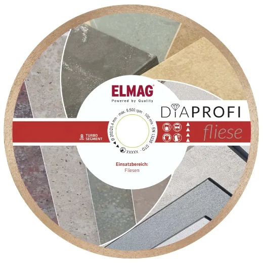 Elmag DiaProfi-Diamantscheibe FLIESE 350mm -1 Elmag DiaProfi-Diamantscheibe FLIESE 350mm -1